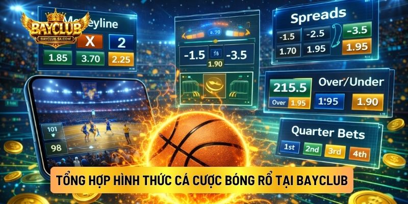 Tổng Hợp Hình Thức Cá Cược Bóng Rổ Tại BAYCLUB